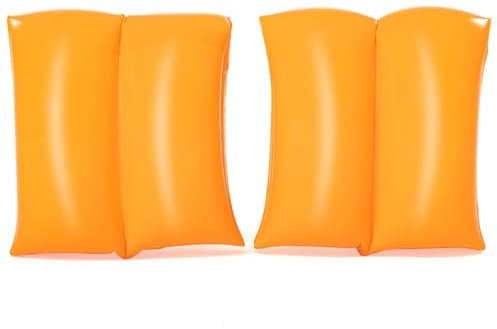 Braccioli Gonfiabili 20x20cm 3-6A - Accessori per Mare e Piscina (ARANCIONE)