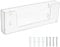 OLYCRAFT Acrylic Glove Box Holder with 4pcs Screws Clear Glove Holder Dispenser Acrylic Gloves Dispenser Wall Floating Gloves Dispenser for Wall Mount Glove Rack Kitchen Closet -3.6x26.2x9.1cm