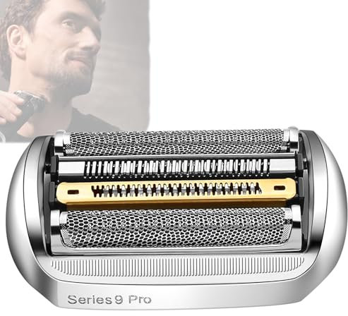 Kompatibel Mit Braun Series 9 Scherkopf,Elektrorasierer für Herren,94M Ersatzklingen Folienkopf Zubehör,Elektrischer Scherkopf für Braun Serie 9/9 Pro 9517s 9527s 9525s 9515s 9485cc (94M)
