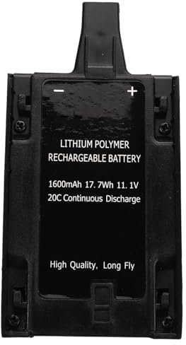 11.1V 1600mAh 20C 17.7Wh Lipo Battery for Bebop Drone 3.0 Drone Backup Rechargeable Battery Applicable Model: 11 Battery for Bebop Drone 3.0Lipo Battery for