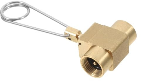 UPKOCH Gas Hose Adapter for Outdoor Camping Natural Gas Quick Connect Fitting 1-Pack for RV and Generator