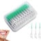Brossette Dentaire, 300 pièces Brossettes Interdentaire, Brossette Interdentaires, Brosse Interdentaire, Brossette Interdentaire, Brossettes Interdentaires, Brossette pour Hygiène interdentaire (vert)