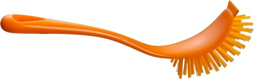 haug bürsten - Rondo Spülbürste - Farbe: Mango - Maße: 26,5 x 5 x 8,5 cm - Form: Oval - Material: Nylon 6,6 - Made in Germany