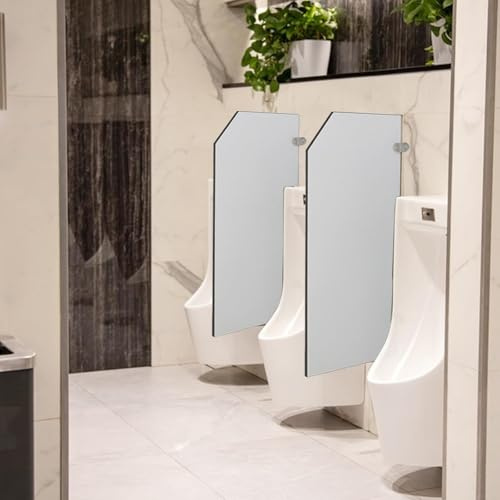 WC Trennwand An Der Wand Montierte Urinal-Trennwand, Sichtschutz For Öffentliche Männer For Toiletten, Schulen Und Bars, 90 X 40 Cm(1Pcs)
