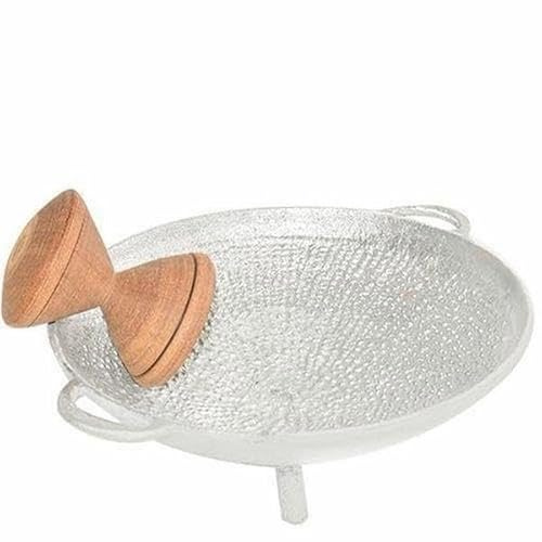 Talier en aluminium, idéal pour écraser vos aliment, recette africaine, aubergines, piment, tomates