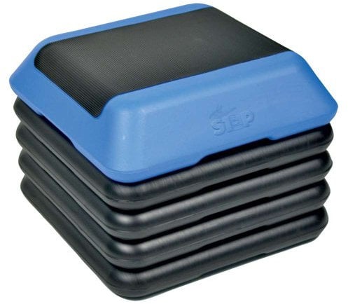 The Step Aerobic-Plattform, Unisex-Erwachsene, blau, 1 DVD