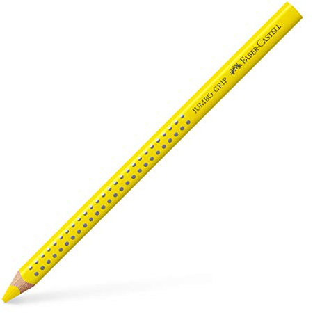 FABER-CASTELL 110907 - Buntstift Jumbo Grip, kadmiumgelb