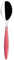Guzzini 23000165 Feeling Spoon, Stainless_Steel, Red
