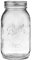 Ball Regular Mouth Glass Mason Jars with Lids and Bands, Used for Canning (Quart, 32 Ounce (Pack of 4))