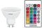 OSRAM STAR+ RGBW PAR16 LED Reflektorlampe mit GU10 Sockel, RGB-Farben per Fernbedienung änderbar, 4.5W, Ersatz für 25W-Reflektorlampe, matt, LED Retrofit RGBW lamps with remote control