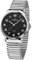 Atrium Damen Herren Armbanduhr sehr deutlich silberfarben Quarz 3 Bar Stahlband Zugband Flexband A36-51