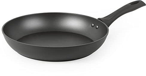 Salter BW11040EU7 Cosmos Collection 30 cm Frying Pan, Forged Aluminium, PFOA-Free Non-Stick Coating, Soft-Touch Handles, Corrosion Resistant, Dishwasher Safe, Suitable for Induction Hobs, Matte Grey