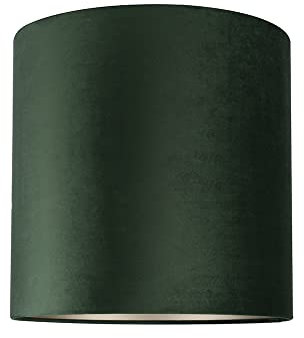 Uniqq Lampenschirm Velours dunkelgrün Ø 40 cm - 40 cm hoch