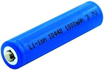 10440 Battery 3.7v Li-ion Rechargeable 1000mAh.1pcs