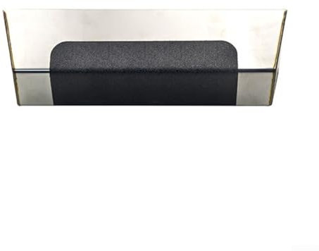 Il design elegante del vassoio per fango in acciaio inossidabile consente precisione nelle attività di lavoro in cemento (35,6 cm)
