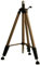 hedue® Kurbelstativ 286 cm – Höhenverstellbares Stativ für Laser, Laserstativ für Kreuzlinienlaser und Rotationslaser mit Kurbelhub, Spreizstopp & Schnellklemmung