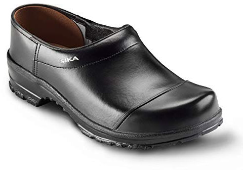 SIKA 2530 Comfort Clog - Breite Passform und Fußbett aus Holz - Ideal für Freizeit, Krankenhaus und Pflege, Hotel/Restaurant/Kantine,Service und Reinigung, Pharmaindustrie, Lebensmittelindustrie