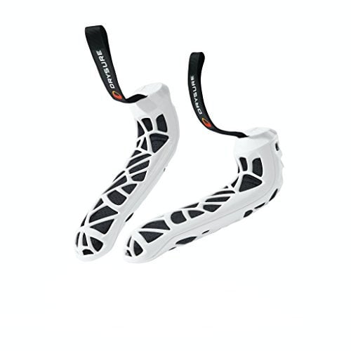DRYSURE Active - Schuhtrockner - Keine Elektrizität oder Wärme erforderlich - ideal für Laufen, Golf, Radfahren und Walking Schuhe (Weiß und Schwarz, Gross)