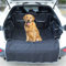 4 Paw Lovers Hundedecke Auto Kofferraum mit Stoßstangenschutz & 4 Taschen – Wasserdicht & Kratzfest, Universal 182 x 170 cm, Kofferraumschutz Matte