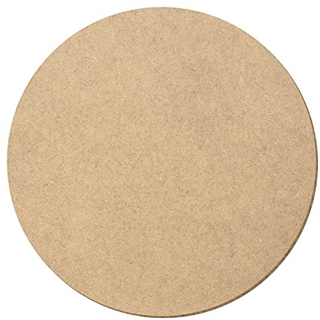 Lot de 100 rondelles en bois MDF - Pour bricolage - 3-50 cm - Largeur : 6 cm