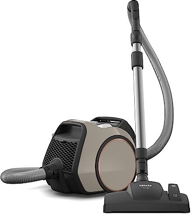 Miele Boost CX1 Allergy – Beutelloser Staubsauger mit Vortex-Technologie, EcoTeQ Plus-Düse und HEPA AirClean Filter – Leistungsstark, kompakt und wendig – In Kaschmirgrau/Roségold