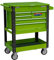 Sealey Heavy-Duty Mobile Tool & Parts Trolley with 5 Drawers and Lockable Top - Hi-Vis - AP890MHV
