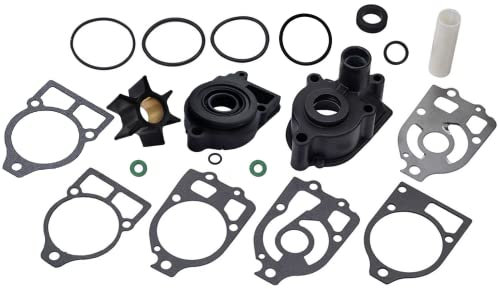 GHmarine 96148A8 Wasserpumpen-Reparatursatz für Mercury-Außenborder und Mercruiser Sternantrieb mit Wasserpumpensockel ersetzt 18-3320 46-96148A8