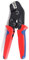 APTTOOL Crimpzange Flachsteckhülsen, Krimperzange, AWG 23-16 Kabelschuhzange mit Ergonomischem Griff Verfügbar für 0,25-1,50 mm² Flachstecker Quetschzange SN-58B