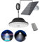 MEDOYOH 120LED Solar Hängelampe mit Fernbedienung & Bewegungsmelder, 4000mAh Solarlampen Hängeleuchte IP55 Wasserdicht für Außen Hof Scheune Balkon Korridor Pavillon Garage
