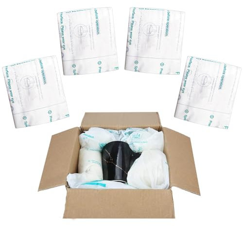 4 Stück 50,8 x 61 cm Schaumstoffbeutel für den Versand, expandierender Schaumstoff für sofortige Verpackung, schnell erweiterbare Verpackungsbeutel, Verpackung, Versand und Versandlösungen