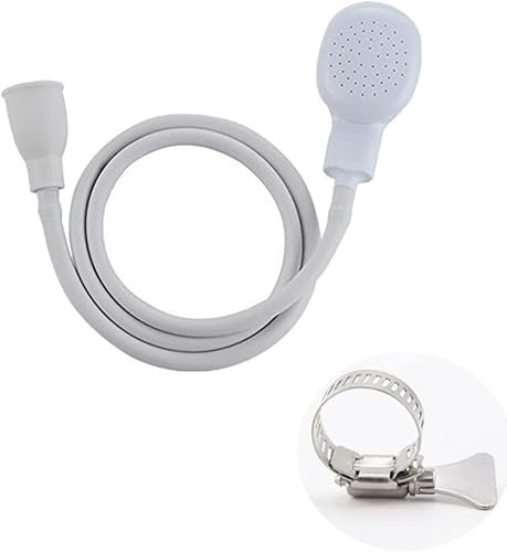 Pomme de douche pour animaux de compagnie, robinet unique, pommeau de douche, douchette, drains, tuyau, baignoire, lavabo, tête de lavage à l'intérieur (1 pièce)