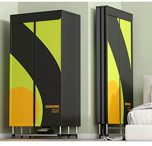 OSBELE Sèche-Linge à 3 Niveaux 1500W séchoir électrique 560L Armoire de séchage Pliable pour Appartement intérieur étendoir Chauffant Armoire économie d'énergie avec air Chaud