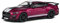 Solido 1:43 Shelby Mustang GT500 2020 lila