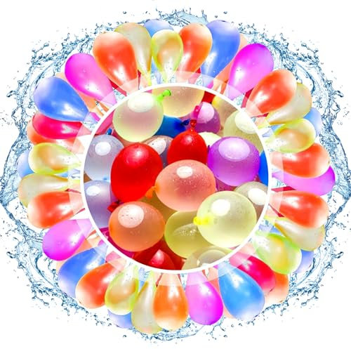 611 PCS Globos de Agua, Colores Globos Agua, Bombas De Agua 60 Segundos Autosellables Llenado Ultra Rápido, Globos Agua Autosellado para Fiesta al Aire Libre Jardin Playa