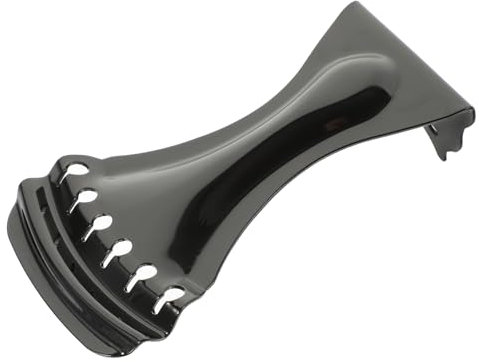 ibasenice Dobro-saitenhalter Schwarz Saiter-gitarren Echo-ersatz Metall Saitenhalter Gitarrensaitenhalter Für Resonatorgitarren Holz Stahlkorpus