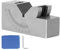 Mikroverstellbarer Winkelmesser 0-60° Hochpräziser Winkel-V-Block aus Legiertem Stahl für Hobelmaschinen, Schleifmaschinen, Bohrmaschinen, Fräsmaschinen, Drehmaschinen,