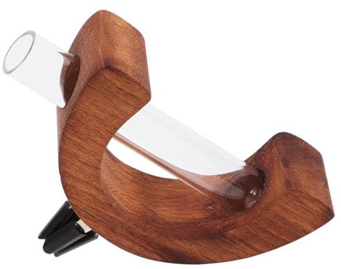 Mikinona Auto-luftfrischer-aroma-clip Glasflasche Für Lüftungsschlitze Autoblumenvase Autodekoration Diffusor Für Ätherische Öle