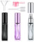 Yikimyfo Glass Cologne Travel Bottle, 3 Pcs 9ML/0.3oz Travel Perfume Bottle Refillable Empty Perfume Spray Bottles Fine Mist Perfume Atomizer Leakproof Travel Size Perfume Refill Bottle