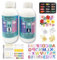 Resin Pro ® Resina Epoxi Transparente 1:1 Kit de inicio 500 gr resina + 100 accesorios útiles, para Fabricación de Joyas, Creaciones Artísticas, Fácil de Usar, Resina apta para Principiantes
