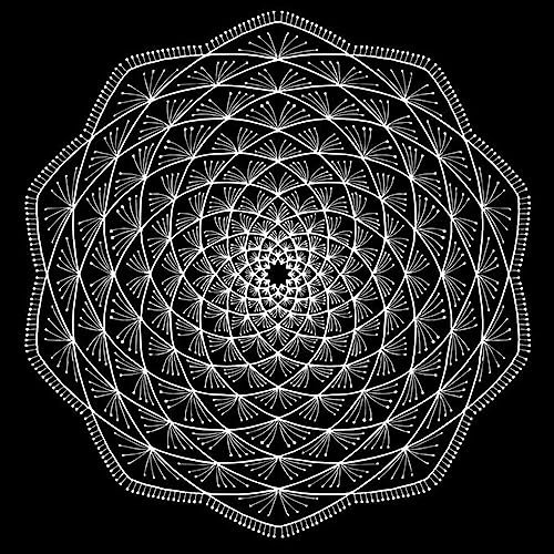 Quadratische Pendel-Wahrsagungsmatte, Tischdecke, Brettspiel, Kartenblock, Runen-Tischdecke, metaphysische Brettspielmatte