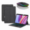 JZCZMCE Custodia con Tastiera per Redmi Pad PRO 12.1, Tastiera Retroilluminati Wireless Staccabile con Supporto per Matita, Sottile Cover Folio con Mouse Bluetooth