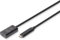 DIGITUS Cavo di prolunga USB 3.2 Gen 2 attivo - 5 m - Da presa a spina USB-C - plug & play - Fino a 10 Gbit/s - Nero