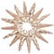 NICENEEDED Broche Soleil en Or Broches Célestes Tendance en Or Plaqué Vintage