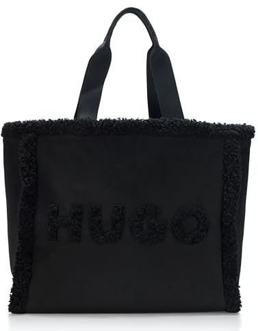 HUGO Damen Becky Teddy Tote Bag Tragetasche