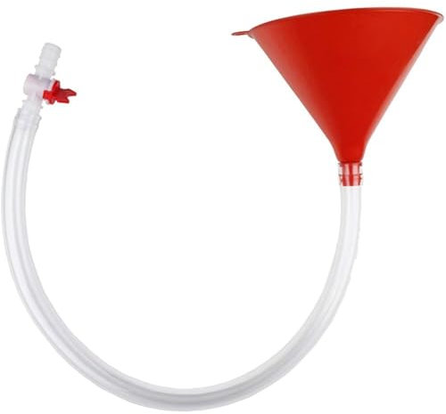 Beer Bong Tube and Funnel with Valve, Beer Funnel for Beer Drinking Games, College Party, Beer Festivals, Carnivals