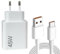 Huybaa Cargador xiaomi 45w,Cargador rapido redmi Note 14 13 12,Adaptador 45w Turbo con 6A USB C Cable 1M,Adaptador 45W para xiaomi 14 13 12 11 10 Poco F7 Ultra redmi Turbo 4 Pro