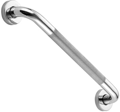 SHINEOFI Barras De Apoyo Antideslizantes De Acero Inoxidable Para Baño y Ducha, Certificadas, Barra De Seguridad Para Personas Mayores y Movilidad Reducida, Soporte De 50 Cm, Uso Doméstico y Comercial