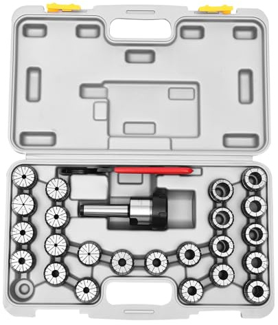 Lot de 23 pinces de serrage ER40 pour mandrin MK3 M12 de haute précision 4-26 mm pour fraiseuse CNC
