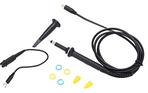Oszilloskop Messspitze Passiv VC101 1X / 10X mit MCX Anschluss, 8MHz Bandbreite - Stabile Leistung, Weite Kompatibilität, Ideal für Digitale und Analoge Oszilloskope