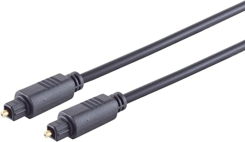 1aTTack.de 1 x 5m Gold Plated 4mm Toslink Fiber Optic Cable